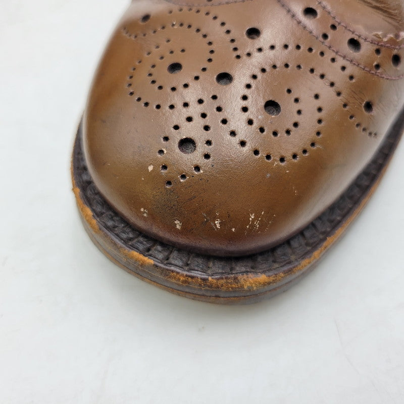 【ジャンク品】【メンズ】 Loake ローク BROS BEDFORD WING TIP BOOTS ベッドフォード ウィングチップ シューズ 靴 165-250426-as-27-izu サイズ：8.5 カラー：ブラウン 万代Net店