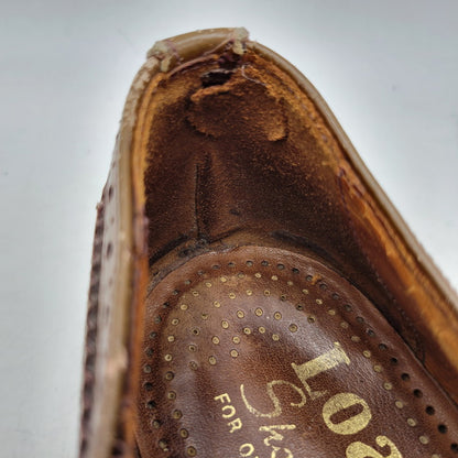 【ジャンク品】【メンズ】 Loake ローク BROS BEDFORD WING TIP BOOTS ベッドフォード ウィングチップ シューズ 靴 165-250426-as-27-izu サイズ：8.5 カラー：ブラウン 万代Net店