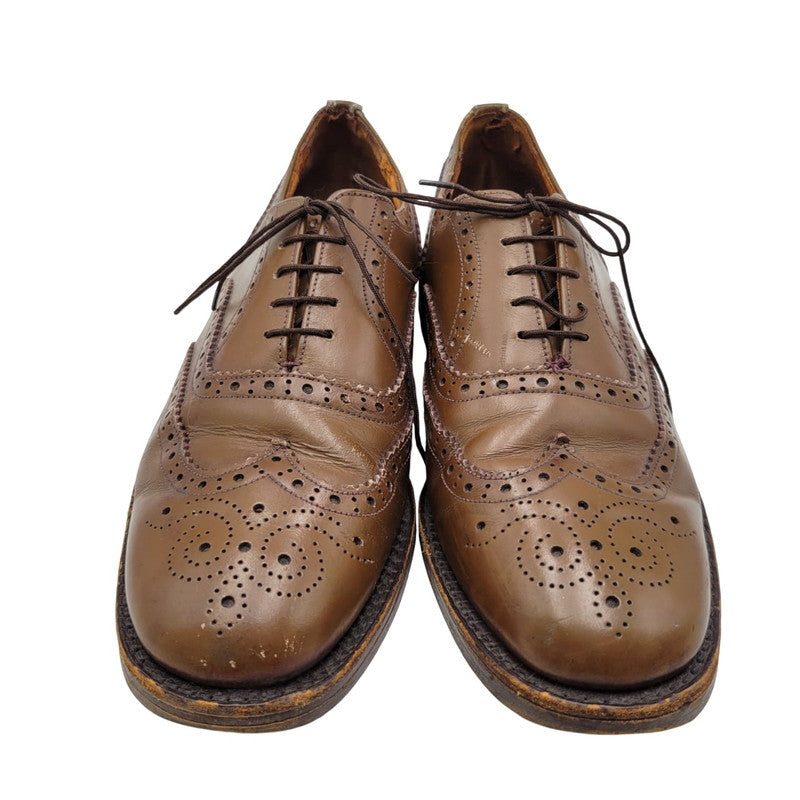 【ジャンク品】【メンズ】 Loake ローク BROS BEDFORD WING TIP BOOTS ベッドフォード ウィングチップ シューズ 靴 165-250426-as-27-izu サイズ：8.5 カラー：ブラウン 万代Net店
