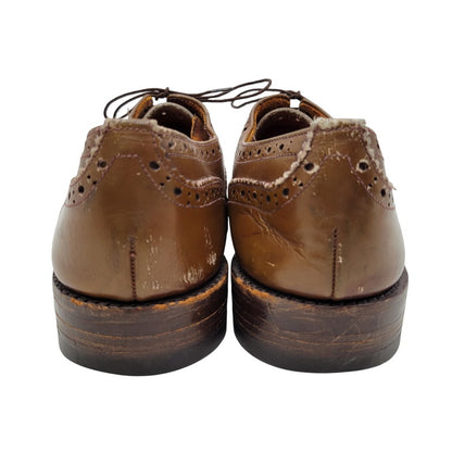 【ジャンク品】【メンズ】 Loake ローク BROS BEDFORD WING TIP BOOTS ベッドフォード ウィングチップ シューズ 靴 165-250426-as-27-izu サイズ：8.5 カラー：ブラウン 万代Net店