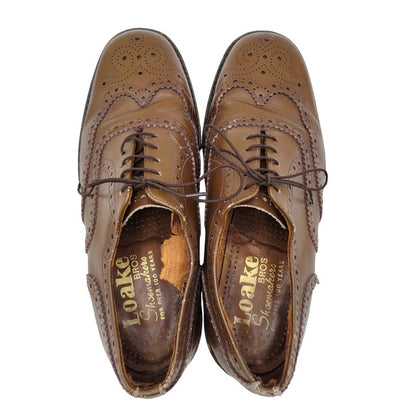 【ジャンク品】【メンズ】 Loake ローク BROS BEDFORD WING TIP BOOTS ベッドフォード ウィングチップ シューズ 靴 165-250426-as-27-izu サイズ：8.5 カラー：ブラウン 万代Net店