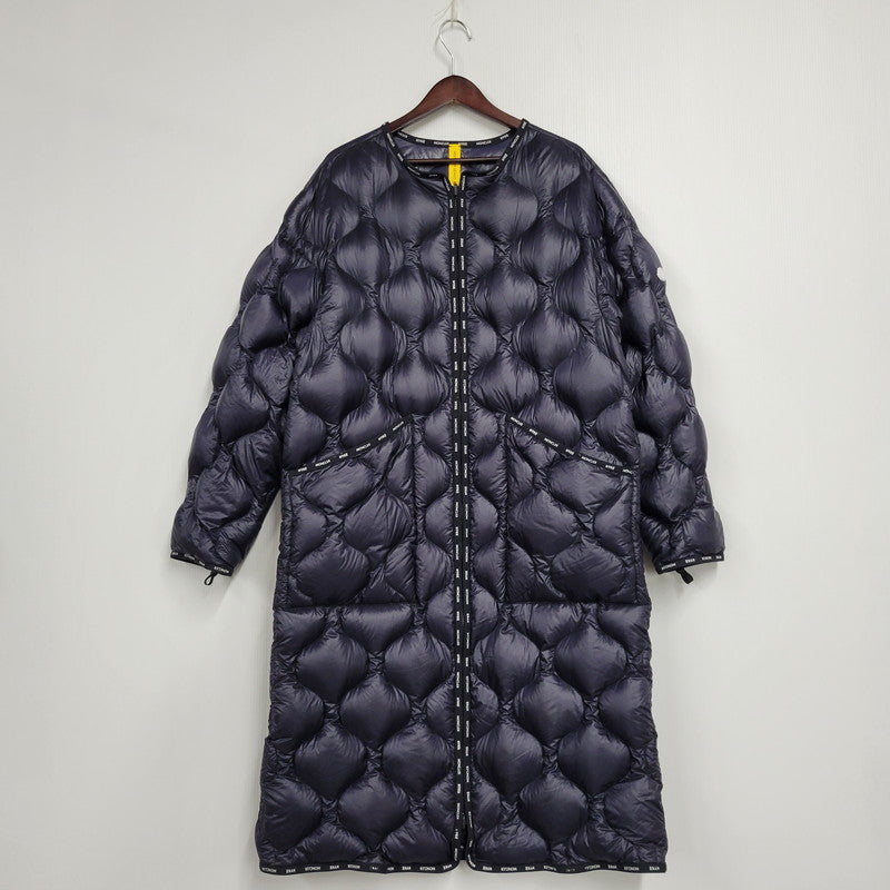 【中古品】【メンズ】 MONCLER モンクレール × HYKE ハイク LANGUARD GIUBBOTTO NYLON HOODED COAT G209K1C00004 ナイロン フーデッド コート アウター 141-250423-as-01-izu サイズ：2 カラー：ブラック 万代Net店