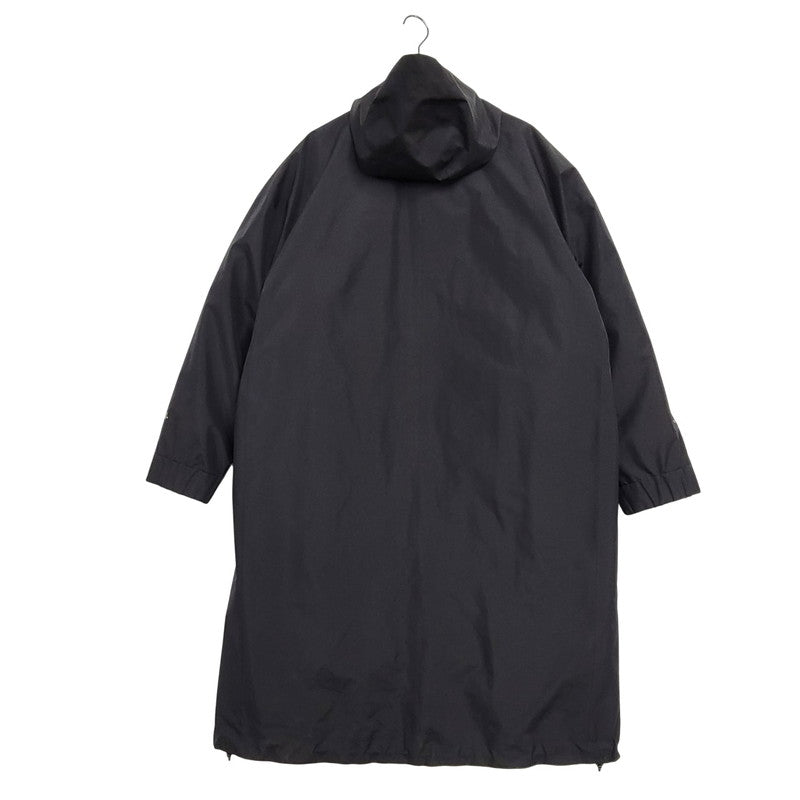 【中古品】【メンズ】 MONCLER モンクレール × HYKE ハイク LANGUARD GIUBBOTTO NYLON HOODED COAT G209K1C00004 ナイロン フーデッド コート アウター 141-250423-as-01-izu サイズ：2 カラー：ブラック 万代Net店
