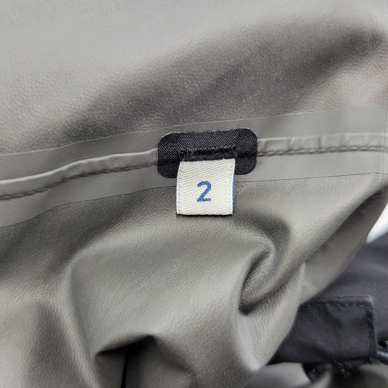 【中古品】【メンズ】 MONCLER モンクレール × HYKE ハイク LANGUARD GIUBBOTTO NYLON HOODED COAT G209K1C00004 ナイロン フーデッド コート アウター 141-250423-as-01-izu サイズ：2 カラー：ブラック 万代Net店