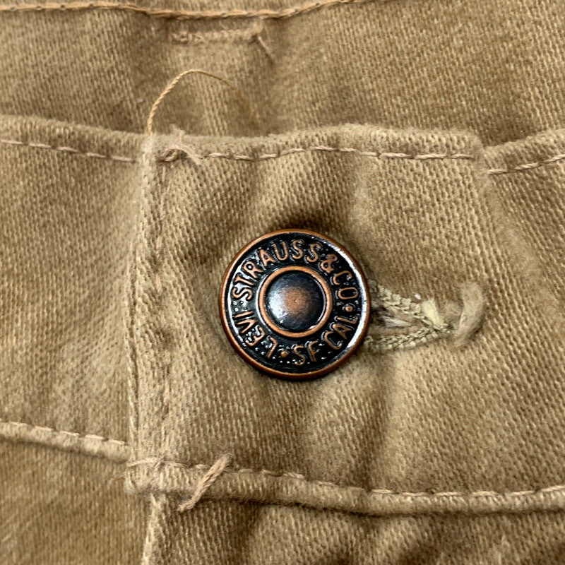 【中古品】【メンズ】 BIG BELL BOTTOM COTTON PANTS 666-3523 ビッグベルボトム コットンパンツ 刻印14 ズボン ボトムス 157-250424-ay-11-izu カラー：ベージュ系 万代Net店