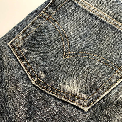 【現状渡し品】【メンズ】 Levi's リーバイス 先染め SLIM DENIM PANTS 603-0259 603-0206 スリムデニムパンツ ボタン裏刻印J22 SMALL-E ジーンズ ズボン ボトムス 157-250502-ay-14-izu サイズ：30×31 カラー：インディゴ 万代Net店