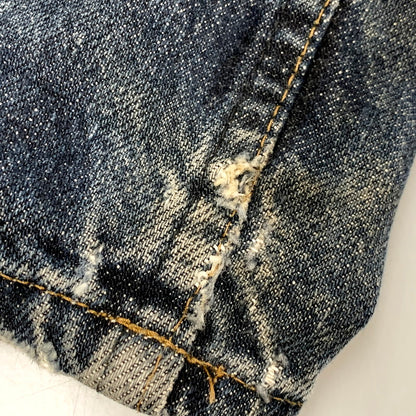 【現状渡し品】【メンズ】 Levi's リーバイス 先染め SLIM DENIM PANTS 603-0259 603-0206 スリムデニムパンツ ボタン裏刻印J22 SMALL-E ジーンズ ズボン ボトムス 157-250502-ay-14-izu サイズ：30×31 カラー：インディゴ 万代Net店