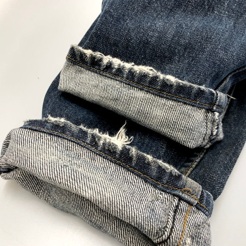 【現状渡し品】【メンズ】 Levi's リーバイス 先染め SLIM DENIM PANTS 603-0259 603-0206 スリムデニムパンツ ボタン裏刻印J22 SMALL-E ジーンズ ズボン ボトムス 157-250502-ay-14-izu サイズ：30×31 カラー：インディゴ 万代Net店