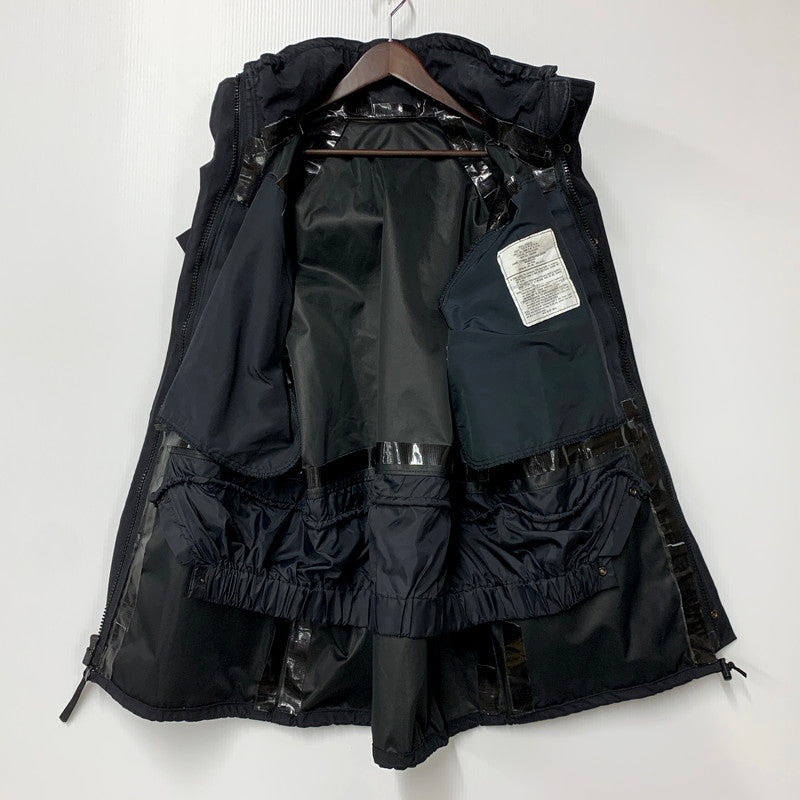【現状渡し品】【メンズ】 U.S ARMY EXTENDED COLD WEATHER SYSTEM PARKA 8415-01-421-9261 ユーエスアーミー ナイロンジャケット ミリタリージャケット アウター 146-250424-ay-02-izu サイズ：S カラー：ブラック 万代Net店