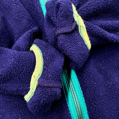 【現状渡し品】【メンズ】 L.L.Bean エルエルビーン FLEECE JACKET フリースジャケット ロゴ 刺繍 アウター 146-250428-ay-17-izu カラー：ネイビー 万代Net店