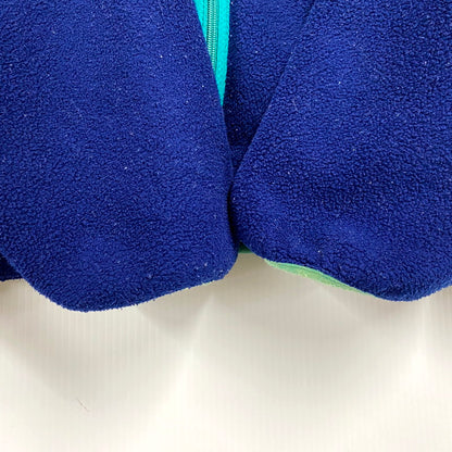 【現状渡し品】【メンズ】 L.L.Bean エルエルビーン FLEECE JACKET フリースジャケット ロゴ 刺繍 アウター 146-250428-ay-17-izu カラー：ネイビー 万代Net店