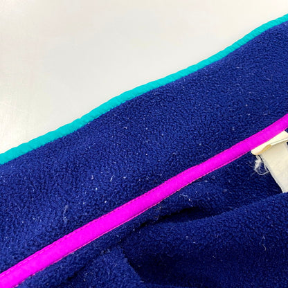 【現状渡し品】【メンズ】 L.L.Bean エルエルビーン FLEECE JACKET フリースジャケット ロゴ 刺繍 アウター 146-250428-ay-17-izu カラー：ネイビー 万代Net店