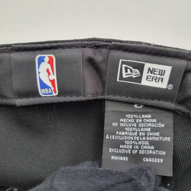 【中古品】【メンズ/レディース】 NEW ERA ニューエラ CHICAGO BULLS CAP シカゴ ブルズ キャップ 帽子 185-250427-as-24-izu サイズ：7 7/8(62.5cm) カラー：ブラック 万代Net店