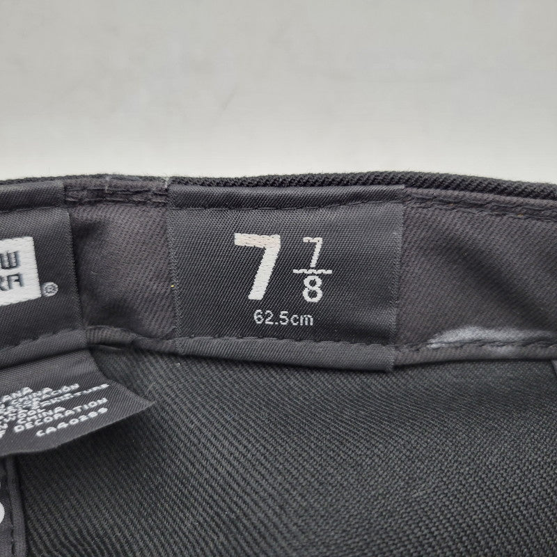 【中古品】【メンズ/レディース】 NEW ERA ニューエラ CHICAGO BULLS CAP シカゴ ブルズ キャップ 帽子 185-250427-as-24-izu サイズ：7 7/8(62.5cm) カラー：ブラック 万代Net店