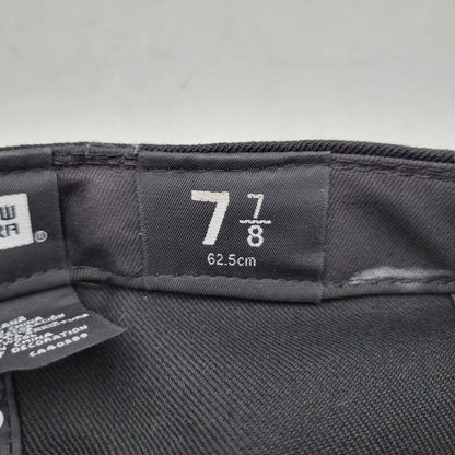 【中古品】【メンズ/レディース】 NEW ERA ニューエラ CHICAGO BULLS CAP シカゴ ブルズ キャップ 帽子 185-250427-as-24-izu サイズ：7 7/8(62.5cm) カラー：ブラック 万代Net店