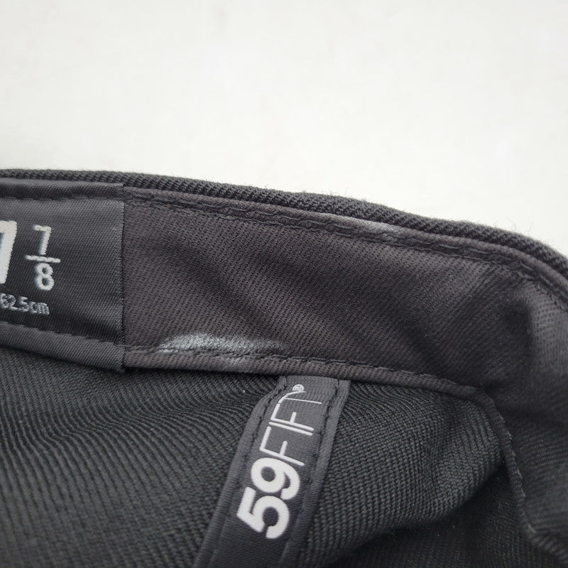 【中古品】【メンズ/レディース】 NEW ERA ニューエラ CHICAGO BULLS CAP シカゴ ブルズ キャップ 帽子 185-250427-as-24-izu サイズ：7 7/8(62.5cm) カラー：ブラック 万代Net店