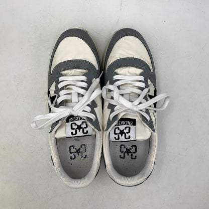 【中古品】【メンズ/レディース】 ESTROSO エストロッソ × 2STAR SNEAKERS ツースター 別注 スニーカー シューズ 靴 164-250428-ay-07-izu サイズ：41 カラー：グレー×ホワイト 万代Net店