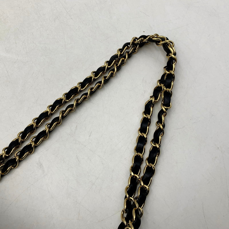 【中古品】【レディース】 CHANEL シャネル 16番台 ココマーク チェーントートバッグ カバン 鞄 180-250425-as-22-izu カラー：ブラック 万代Net店