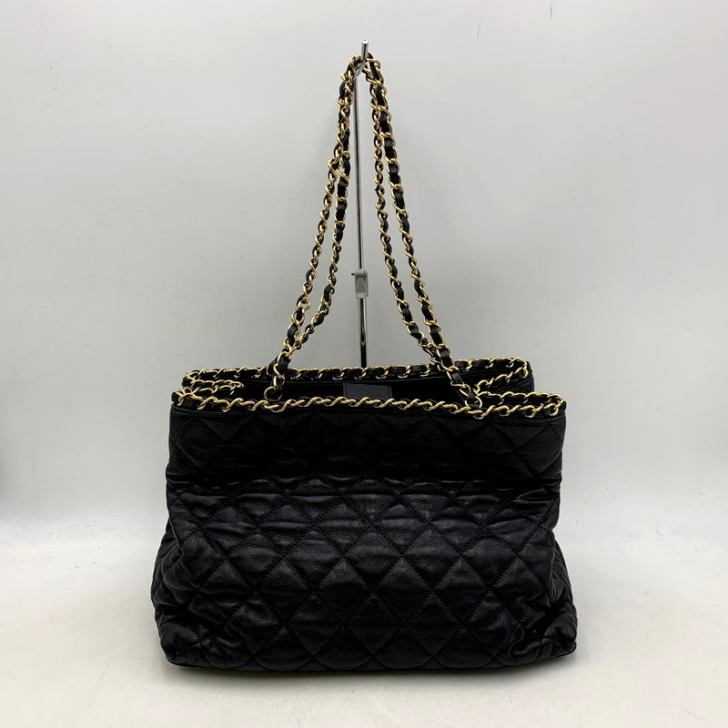 【中古品】【レディース】 CHANEL シャネル 16番台 ココマーク チェーントートバッグ カバン 鞄 180-250425-as-22-izu カラー：ブラック 万代Net店