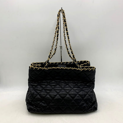 【中古品】【レディース】 CHANEL シャネル 16番台 ココマーク チェーントートバッグ カバン 鞄 180-250425-as-22-izu カラー：ブラック 万代Net店