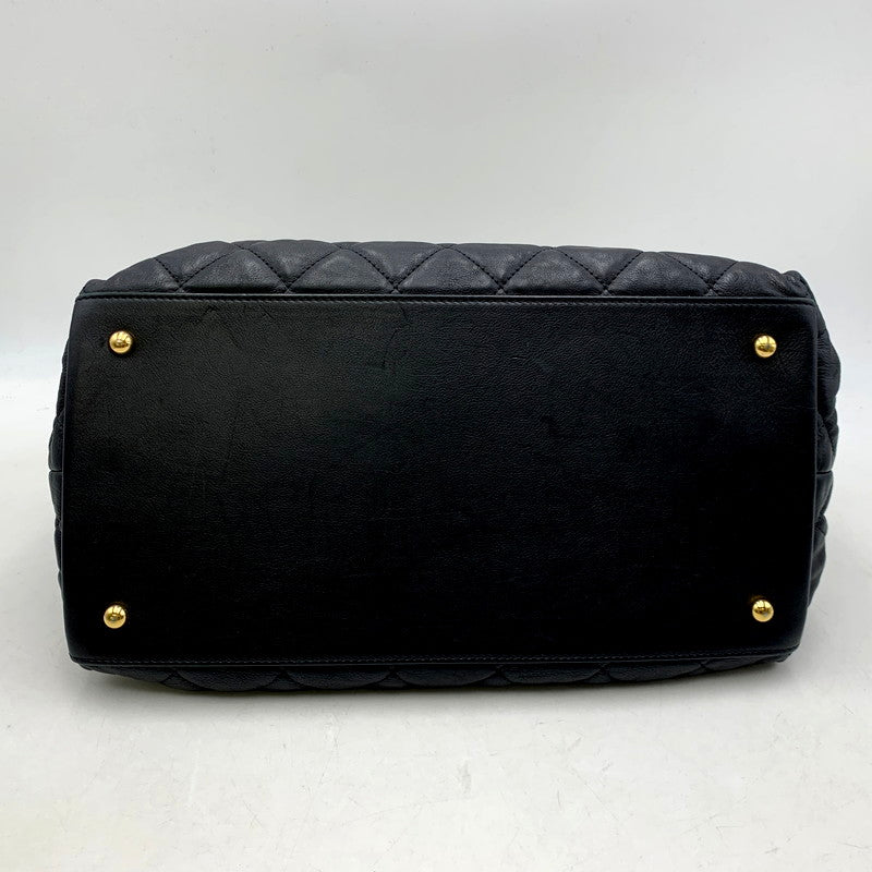 【中古品】【レディース】 CHANEL シャネル 16番台 ココマーク チェーントートバッグ カバン 鞄 180-250425-as-22-izu カラー：ブラック 万代Net店