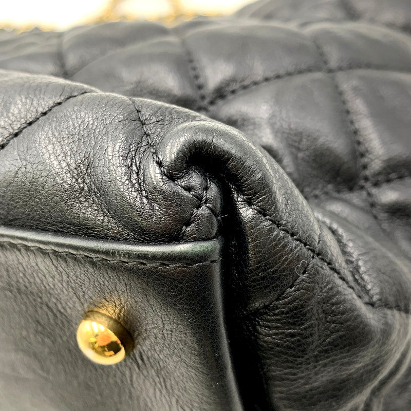 【中古品】【レディース】 CHANEL シャネル 16番台 ココマーク チェーントートバッグ カバン 鞄 180-250425-as-22-izu カラー：ブラック 万代Net店