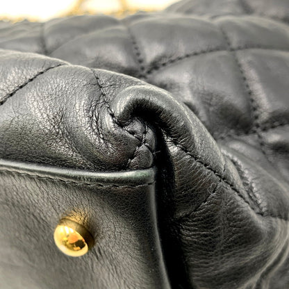 【中古品】【レディース】 CHANEL シャネル 16番台 ココマーク チェーントートバッグ カバン 鞄 180-250425-as-22-izu カラー：ブラック 万代Net店