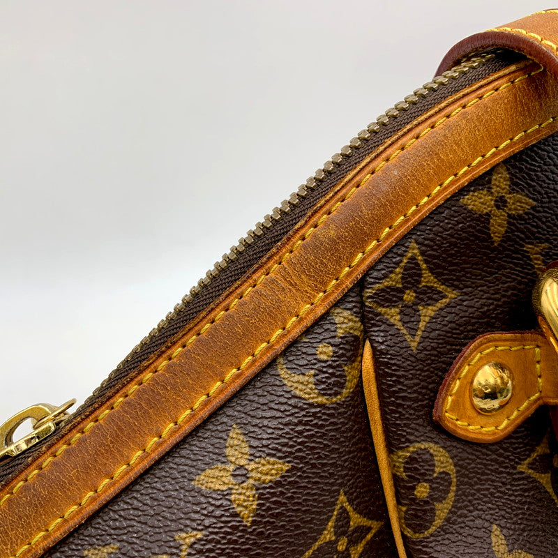 【中古品】【メンズ/レディース】 LOUIS VUITTON ルイ・ヴィトン MB1019 M40144 モノグラム ティヴォリGM ハンドバッグ カバン 鞄 179-250425-as-19-izu カラー：ブラウン 万代Net店