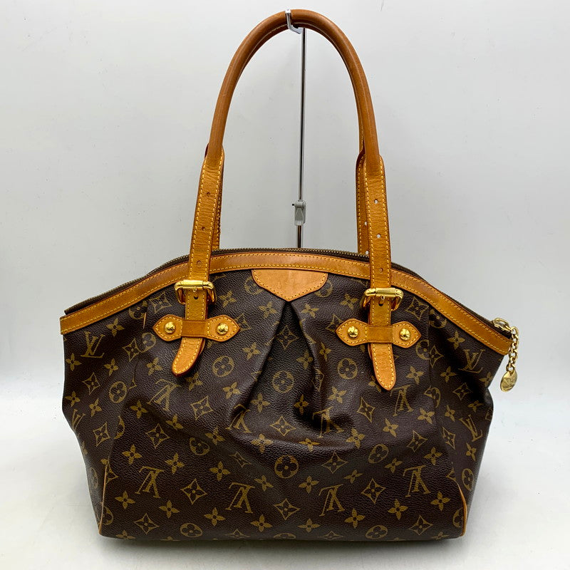 【中古品】【メンズ/レディース】 LOUIS VUITTON ルイ・ヴィトン MB1019 M40144 モノグラム ティヴォリGM ハンドバッグ カバン 鞄 179-250425-as-19-izu カラー：ブラウン 万代Net店