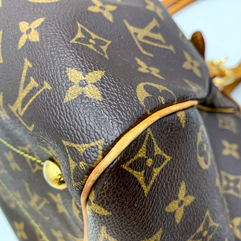 【中古品】【メンズ/レディース】 LOUIS VUITTON ルイ・ヴィトン MB1019 M40144 モノグラム ティヴォリGM ハンドバッグ カバン 鞄 179-250425-as-19-izu カラー：ブラウン 万代Net店