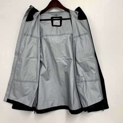 【中古美品】【メンズ】 Mammut マムート MASAO LIGHT RAIN-SUIT SET UP 1010-31350 マサオ ライト レインスーツ セットアップ 144-250425-as-12-izu サイズ：L カラー：ブラック 万代Net店