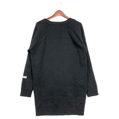 【現状渡し品】【メンズ】 COMME des GARCONS コムデギャルソン × LOCHAVEN OF SCOTLAND ロックエーベンオブスコットランド ACRYLIC KNIT SWEATER SZ-N006 AD2020 アクリル ニット セーター トップス 140-250502-ay-11-izu サイズ：XL カラー：ブラック 万代Net店