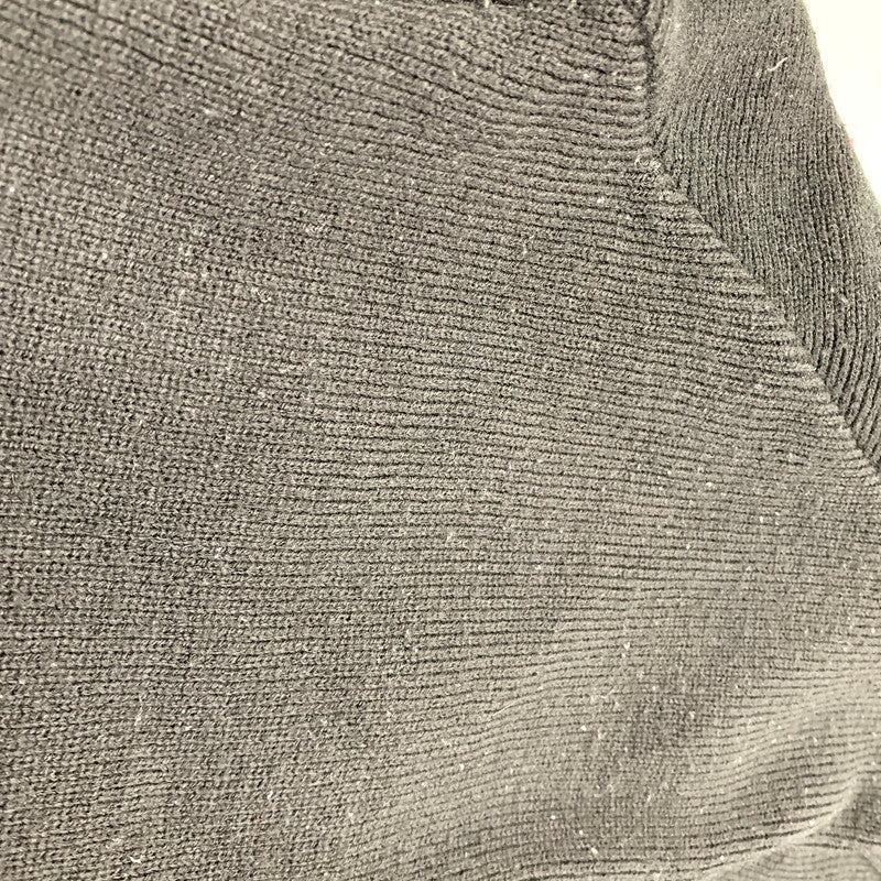 【現状渡し品】【メンズ】 COMME des GARCONS コムデギャルソン × LOCHAVEN OF SCOTLAND ロックエーベンオブスコットランド ACRYLIC KNIT SWEATER SZ-N006 AD2020 アクリル ニット セーター トップス 140-250502-ay-11-izu サイズ：XL カラー：ブラック 万代Net店