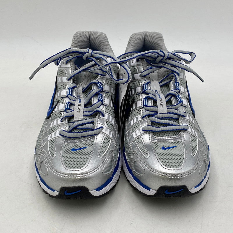 【中古品】【レディース】 NIKE ナイキ BV1021-001 W P-6000 靴 スニーカー シューズ 166-250427-ma-09-izu サイズ：24cm カラー：METALLIC SILVER/TEAM ROYAL-WHITE-BLACK 万代Net店