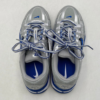 【中古品】【レディース】 NIKE ナイキ BV1021-001 W P-6000 靴 スニーカー シューズ 166-250427-ma-09-izu サイズ：24cm カラー：METALLIC SILVER/TEAM ROYAL-WHITE-BLACK 万代Net店