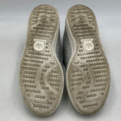【中古品】【レディース】 adidas アディダス STAN SMITH AQ4706 スタンスミス スニーカー シューズ 靴 166-250428-ay-21-izu サイズ：24.5cm カラー：METALLIC SILVER/CORE BLACK/RUNNING WHITE 万代Net店