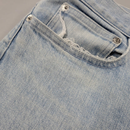 【現状渡し品】【メンズ】 A.P.C. アーペーセー BUTTON FLY SLIM DENIM PANTS 24331-61092 スリム デニムパンツ ジーンズ ズボン ボトムス 152-250503-ay-10-izu サイズ：31 カラー：ライトインディゴ 万代Net店