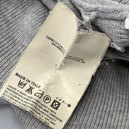 【中古品】【キッズ】 Vivienne Westwood Red Label ヴィヴィアンウエストウッド レッドレーベル ORB EMBROIDERY SLEEVELESS SHIRT 6114M スリーブレスシャツ トップス 173-250501-as-40-izu サイズ：S カラー：グレー 万代Net店