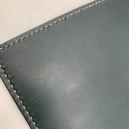 【中古品】【メンズ/レディース】 SAMURAI CRAFT LEATHER CLUTCH BAG サムライクラフト レザー クラッチバッグ 鞄 カバン 188-250428-ay-04-izu カラー：グリーン 万代Net店