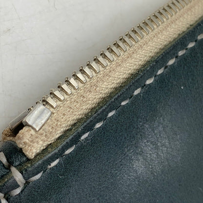 【中古品】【メンズ/レディース】 SAMURAI CRAFT LEATHER CLUTCH BAG サムライクラフト レザー クラッチバッグ 鞄 カバン 188-250428-ay-04-izu カラー：グリーン 万代Net店