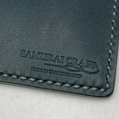 【中古品】【メンズ/レディース】 SAMURAI CRAFT LEATHER CLUTCH BAG サムライクラフト レザー クラッチバッグ 鞄 カバン 188-250428-ay-04-izu カラー：グリーン 万代Net店