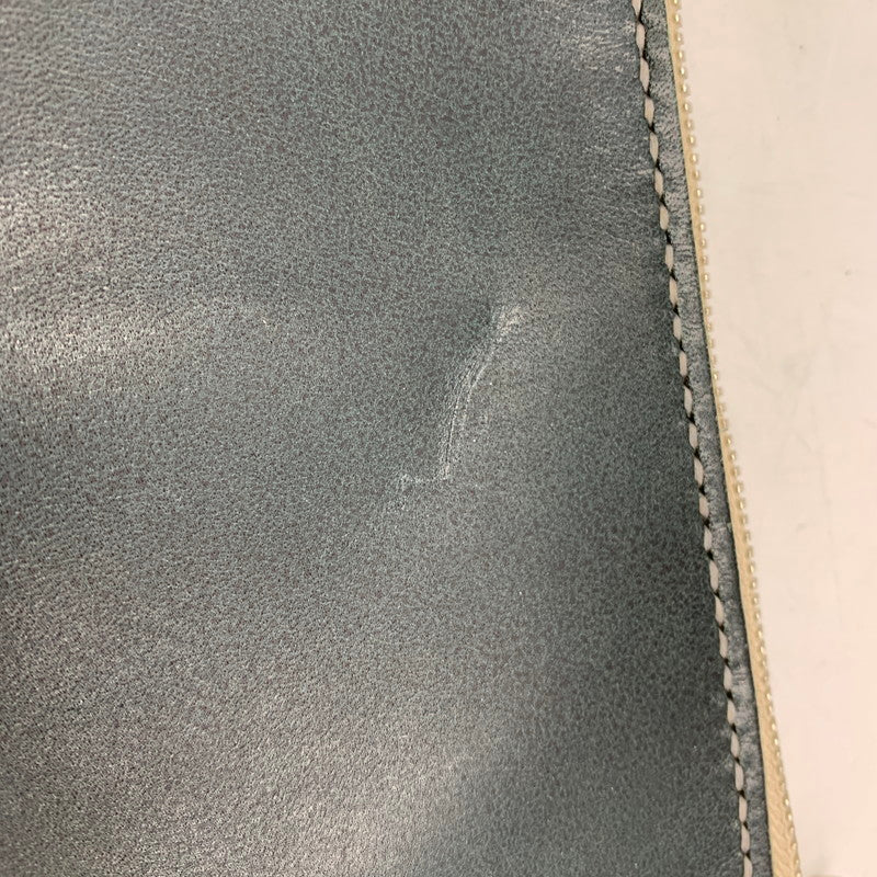 【中古品】【メンズ/レディース】 SAMURAI CRAFT LEATHER CLUTCH BAG サムライクラフト レザー クラッチバッグ 鞄 カバン 188-250428-ay-04-izu カラー：グリーン 万代Net店