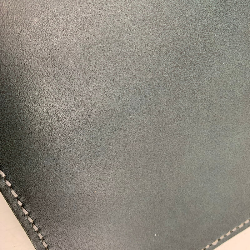 【中古品】【メンズ/レディース】 SAMURAI CRAFT LEATHER CLUTCH BAG サムライクラフト レザー クラッチバッグ 鞄 カバン 188-250428-ay-04-izu カラー：グリーン 万代Net店