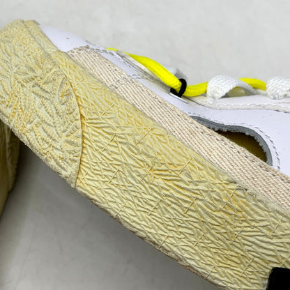 【中古品】【メンズ】 NIKE×OFF-WHITE ナイキ×オフホワイト DH7863-100 BLAZER LOW ブレーザー ロー 靴 スニーカー シューズ 160-250614-ma-13-izu サイズ：27cm カラー：WHITE AND UNIVERSITY RED 万代Net店