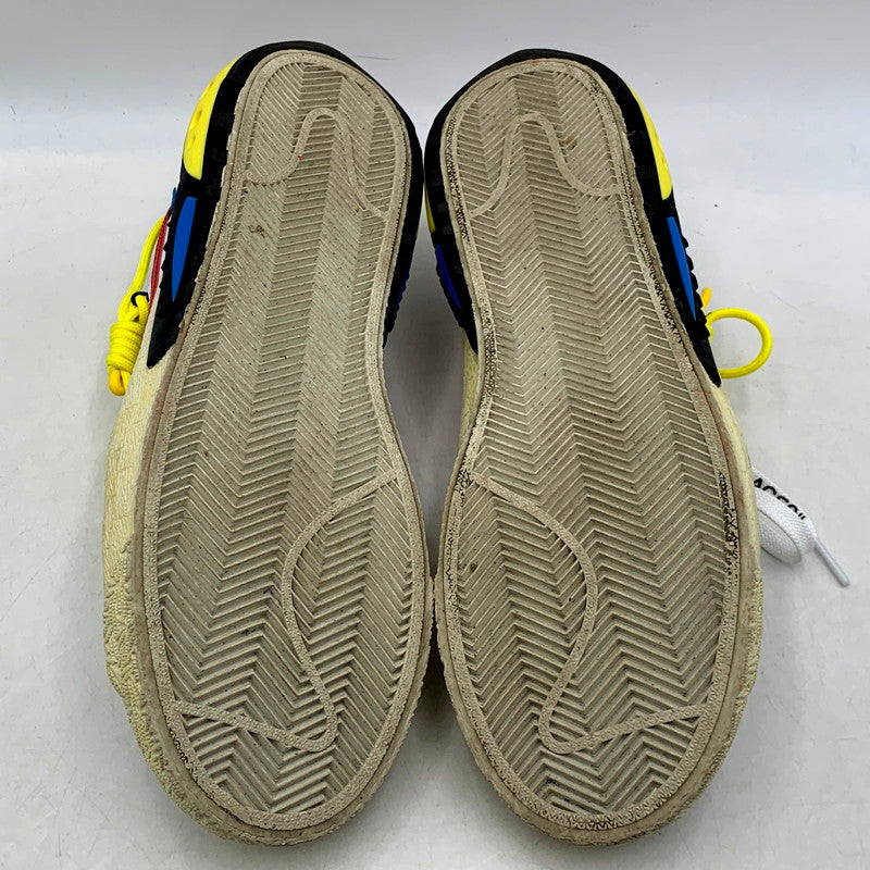 【中古品】【メンズ】 NIKE×OFF-WHITE ナイキ×オフホワイト DH7863-100 BLAZER LOW ブレーザー ロー 靴 スニーカー シューズ 160-250614-ma-13-izu サイズ：27cm カラー：WHITE AND UNIVERSITY RED 万代Net店