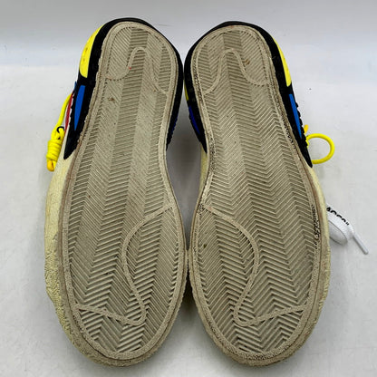 【中古品】【メンズ】 NIKE×OFF-WHITE ナイキ×オフホワイト DH7863-100 BLAZER LOW ブレーザー ロー 靴 スニーカー シューズ 160-250614-ma-13-izu サイズ：27cm カラー：WHITE AND UNIVERSITY RED 万代Net店