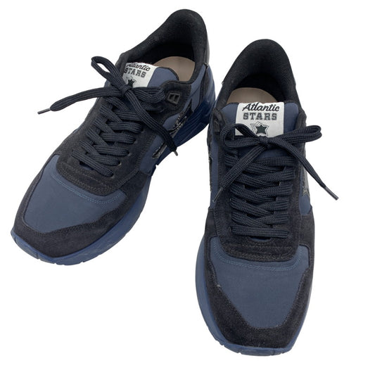 【中古品】【メンズ/レディース】 ATLANTIC STARS アトランティックスターズ SNEAKERS スニーカー 靴 162-260129-kh-05-izu サイズ：41 カラー：ネイビー 万代Net店