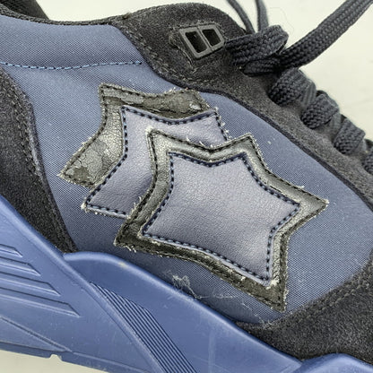 【中古品】【メンズ/レディース】 ATLANTIC STARS アトランティックスターズ SNEAKERS スニーカー 靴 162-260129-kh-05-izu サイズ：41 カラー：ネイビー 万代Net店