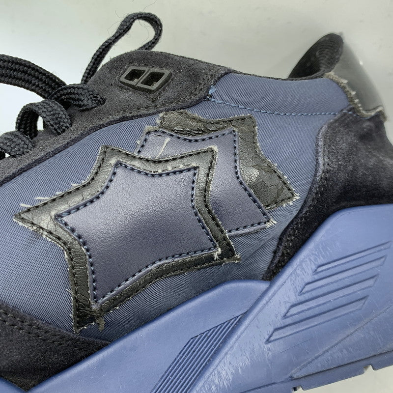 【中古品】【メンズ/レディース】 ATLANTIC STARS アトランティックスターズ SNEAKERS スニーカー 靴 162-260129-kh-05-izu サイズ：41 カラー：ネイビー 万代Net店