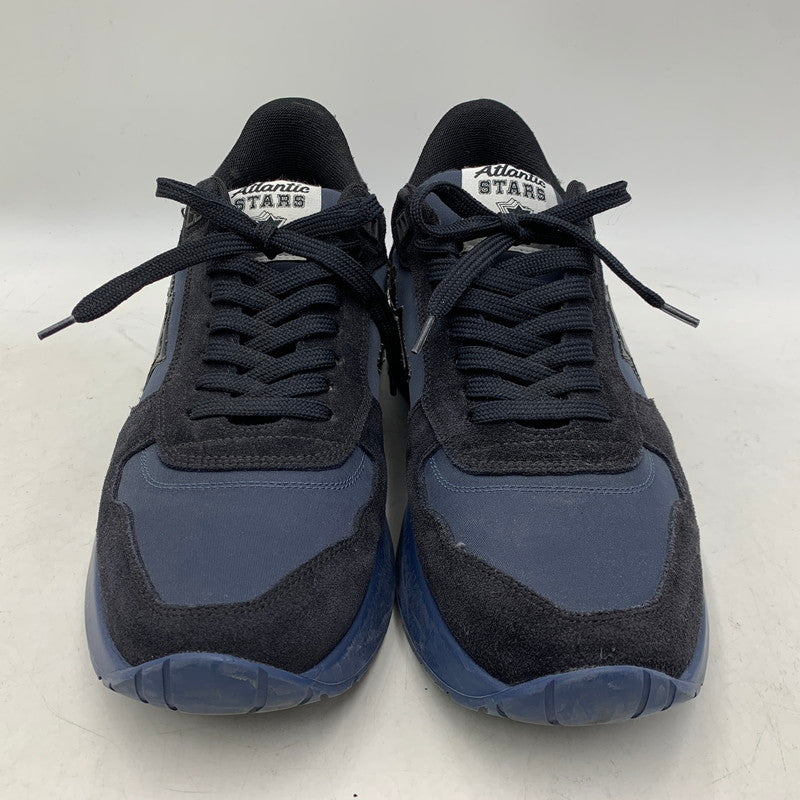 【中古品】【メンズ/レディース】 ATLANTIC STARS アトランティックスターズ SNEAKERS スニーカー 靴 162-260129-kh-05-izu サイズ：41 カラー：ネイビー 万代Net店